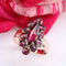 Bague 55 Bague marquise ancienne en or rose 18 carats et grenats 58 Facettes 23-116