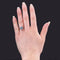 Bague 48 Bague solitaire ancienne en or blanc 18 carats et aigue-marine 58 Facettes 23-003