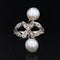 Bague 48 Bague Toi et Moi ancienne en or rose avec perles Mabé et diamants 58 Facettes 22-564