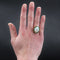 Bague 54 Bague en or jaune 18 carats à opale, émeraudes et diamants 58 Facettes 22-557