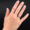 Bague 57 Bague solitaire émeraude en or jaune 18 carats 58 Facettes 22-346