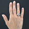 Bague 51 Bague chevalière Art déco en platine et diamants 58 Facettes 22-256