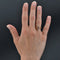 Bague 54 Bague marquise en or jaune 18 carats, rubis et diamants 58 Facettes 22-207