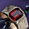 Bague 58 Bague jonc ancienne gravée en or rose 18 carats et grenat 58 Facettes 20-317