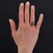 Bague 54 Bague Art déco en or jaune 18 carats rubis saphir et diamants 58 Facettes 22-119
