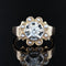 Bague 52 Bague ancienne - Motif fleur en or rose avec diamant et perles 58 Facettes 21-611