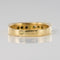 Bague 51 Bague jarretière en or jaune 18 carats et diamants 58 Facettes 19-339A-52