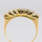 Bague 51 Bague jarretière en or jaune 18 carats et diamants 58 Facettes 19-339A-52