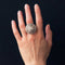 Bague 53 Bague cocktail en or blanc 18 carats et diamants 58 Facettes 19-588-51