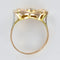 Bague 55 Bague nœud vintage en or jaune 18 carats et diamant 58 Facettes 20-093-53