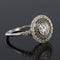 Bague 53 Bague ronde dentelle en platine et diamants 58 Facettes 20-086-55