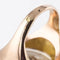 Bague 59 Bague en or rose 18 carats - Intaille sur quartz 58 Facettes 20-082-55