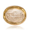 Bague 59 Bague en or rose 18 carats - Intaille sur quartz 58 Facettes 20-082-55