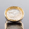 Bague 59 Bague en or rose 18 carats - Intaille sur quartz 58 Facettes 20-082-55