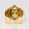 Bague 54 Bague boule rétro en or jaune 18 carats et diamants 58 Facettes 20-170-52
