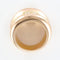 Bague 50 Bague jonc godrons pavée de diamants en or rose 18 carats 58 Facettes 20-238-47