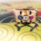 Bague 52 Bague tank en or jaune 18 carats avec saphir, rubis et diamant 58 Facettes 20-349-49