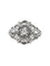 Bague 53 Bague fils en or blanc 18 carats et diamants 58 Facettes 20-147-50