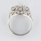 Bague 53 Bague fils en or blanc 18 carats et diamants 58 Facettes 20-147-50
