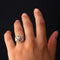 Bague 51 Bague pétales en or blanc 18 carats et diamants 58 Facettes 20-150-49