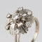Bague 51 Bague pétales en or blanc 18 carats et diamants 58 Facettes 20-150-49