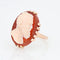 Bague 51 Bague camée Michel-Ange en or jaune 18 carats 58 Facettes 21-042-48