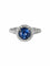 Bague 54 Bague en platine au saphir de Ceylan et diamants 58 Facettes 19-250-53