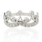 Bague 52 Bague couronne en or blanc 18 carats et diamants 58 Facettes 08-016-1527932-55