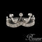 Bague 52 Bague couronne en or blanc 18 carats et diamants 58 Facettes 08-016-1527932-55