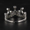 Bague 52 Bague couronne en or blanc 18 carats et diamants 58 Facettes 08-016-1527932-55
