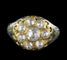 Bague 56 Bague diamants et émail bleu en or jaune 18 carats 58 Facettes 08-017-1463177-57
