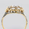 Bague 56 Bague diamants et émail bleu en or jaune 18 carats 58 Facettes 08-017-1463177-57