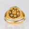 Bague 56 Bague diamants et émail bleu en or jaune 18 carats 58 Facettes 08-017-1463177-57