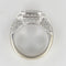 Bague 51 Bague diamants taille princesse en or blanc 18 carats 58 Facettes 01-186-1895002-51