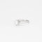 Bague 51 Bague solitaire en or blanc 18k avec diamant taille brillant 1,10 ct 58 Facettes