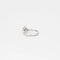 Bague 51 Bague solitaire en or blanc 18k avec diamant taille brillant 1,10 ct 58 Facettes