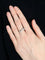 Bague 53 Oro Trend - Bague entrelacs en or blanc 18K et diamants 58 Facettes