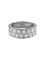 Bague 60 Bague ruban en or blanc 18K sertie de diamants 58 Facettes