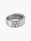 Bague 60 Bague ruban en or blanc 18K sertie de diamants 58 Facettes