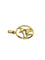 Pendentif Médaille Taureau en or rose et or jaune 18 carats 58 Facettes 1714295