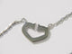 Pendentif Cartier - Pendentif C Heart de Cartier en or blanc et diamant 58 Facettes zwvgx5