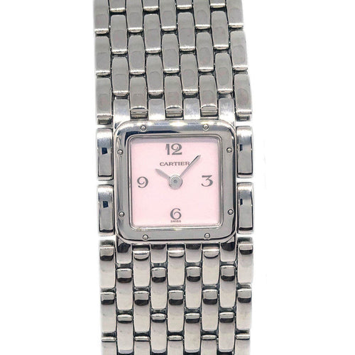 Montre Cartier Panthère Ruban - Montre quartz en acier et nacre 58 Facettes h9u3xa54x5