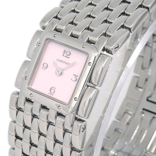 Montre Cartier Panthère Ruban - Montre quartz en acier et nacre 58 Facettes h9u3xa54x5