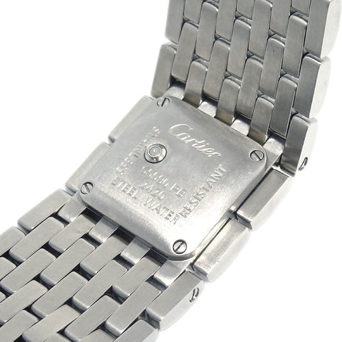 Montre Cartier Panthère Ruban - Montre quartz en acier et nacre 58 Facettes h9u3xa54x5