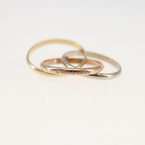Bague 48 Cartier - Bague Trinity en or tricolore 18K 58 Facettes p09jvu7jmp