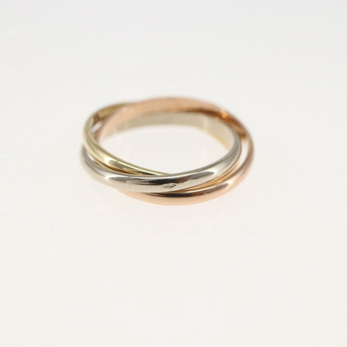 Bague 48 Cartier - Bague Trinity en or tricolore 18K 58 Facettes p09jvu7jmp
