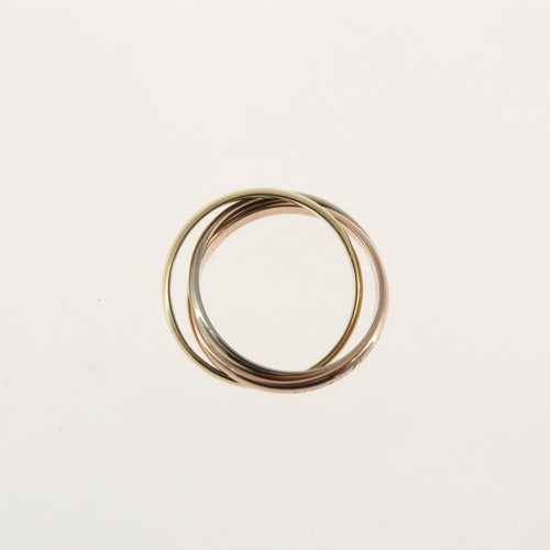 Bague 48 Cartier - Bague Trinity en or tricolore 18K 58 Facettes p09jvu7jmp