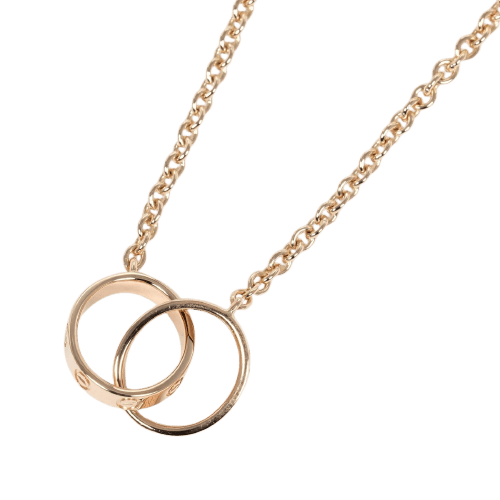 Cartier - Collier Baby Love en or rose