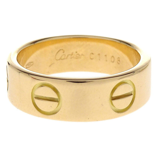 Bague 48 Cartier Love - Bague de mariage en or rose 58 Facettes sbq6z981x5
