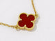 Bracelet Van Cleef & Arpels - Bracelet Sweet Alhambra en or rose et cornaline 58 Facettes rpov99onzc